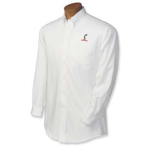Cincinnati Bearcats B&T LS Nailshead Sport Shirt - White